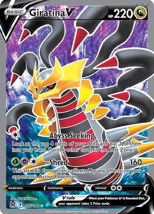 Giratina V (Full Art) - SWSH11 Lost Origin - Holofoil - Near Mint (NM)