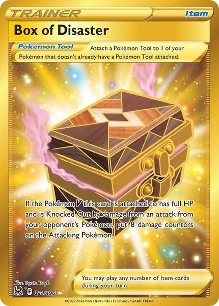 Box of Disaster (Secret) - SWSH11 Lost Origin - Holofoil - Near Mint (NM)