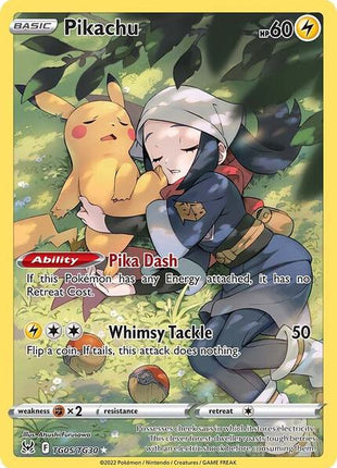 Pikachu - SWSH11 Lost Origin Trainer Gallery - Holofoil - Near Mint (NM)