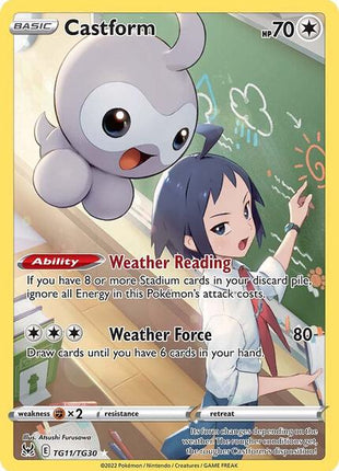 Castform - SWSH11 Lost Origin Trainer Gallery - Holofoil - Lightly Played (LP)