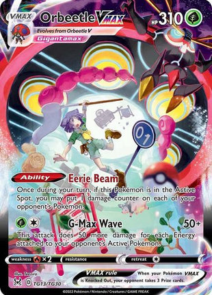 Orbeetle VMAX - SWSH11 Lost Origin Trainer Gallery - Holofoil - Near Mint (NM)