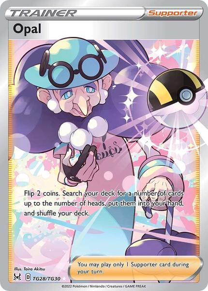 Opal - SWSH11 Lost Origin Trainer Gallery - Holofoil - Near Mint (NM)