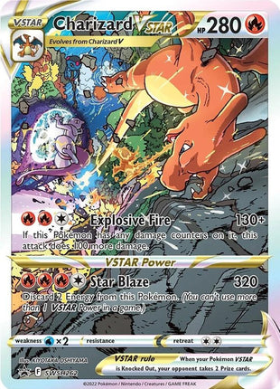 Charizard VSTAR - SWSH262 - SWSH Sword and Shield Promo Cards - Holofoil - Near Mint (NM)
