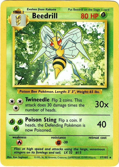 Beedrill - Base Set - Near Mint (NM)