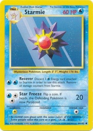 Starmie - Base Set - Near Mint (NM)