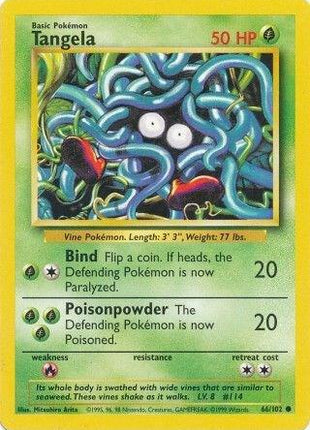 Tangela - Base Set - Near Mint (NM)