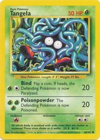 Tangela - Base Set - Near Mint (NM)