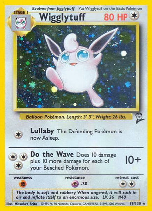Wigglytuff - Base Set 2 - Holofoil - Moderately Played (MP)
