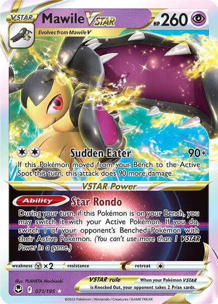 Mawile VSTAR - SWSH12 Silver Tempest - Holofoil - Near Mint (NM)