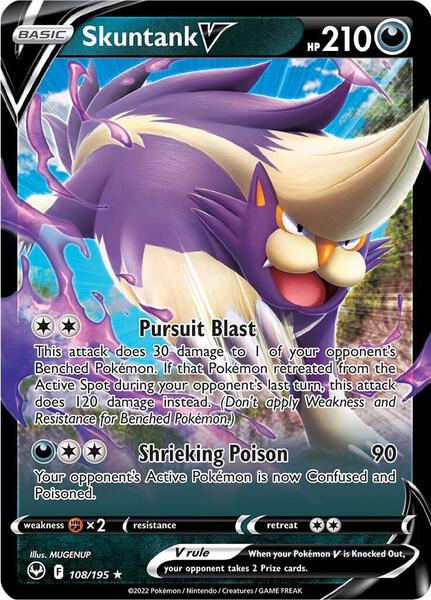 Skuntank V - SWSH12 Silver Tempest - Holofoil - Near Mint (NM)