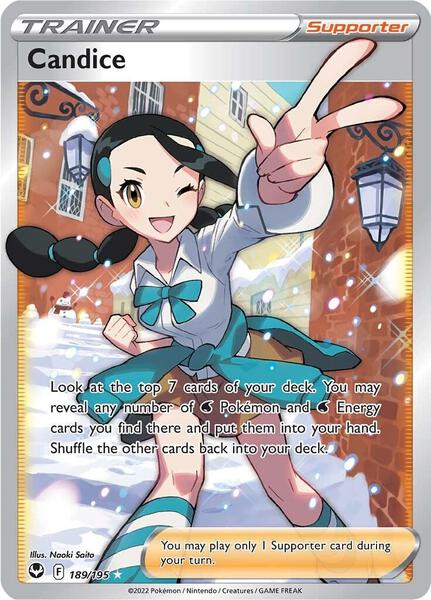 Candice (Full Art) - SWSH12 Silver Tempest - Holofoil - Near Mint (NM)
