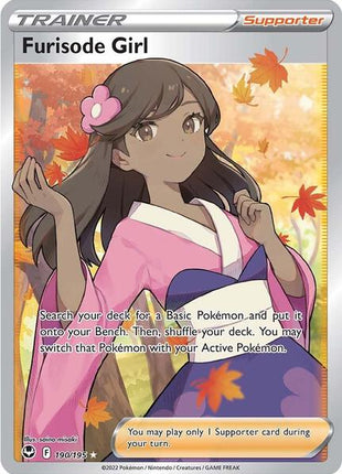Furisode Girl (Full Art) - SWSH12 Silver Tempest - Holofoil - Near Mint (NM)