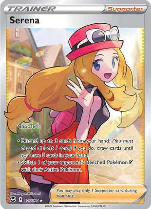 Serena (Full Art) - SWSH12 Silver Tempest - Holofoil - Near Mint (NM)