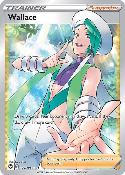 Wallace (Full Art) - SWSH12 Silver Tempest - Holofoil - Near Mint (NM)