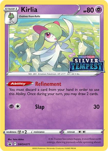 Kirlia - SWSH271 (Prerelease) - SWSH Sword and Shield Promo Cards - Holofoil - Near Mint (NM)