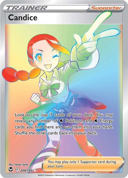 Candice (Secret) - SWSH12 Silver Tempest - Holofoil - Near Mint (NM)