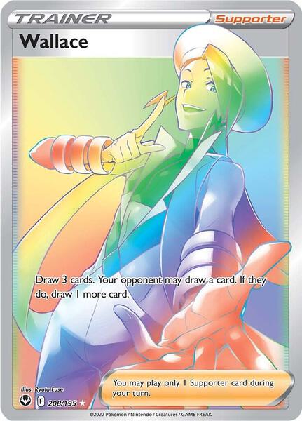 Wallace (Secret) - SWSH12 Silver Tempest - Holofoil - Near Mint (NM)