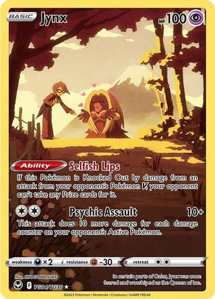 Jynx - SWSH12 Silver Tempest Trainer Gallery - Holofoil - Near Mint (NM)
