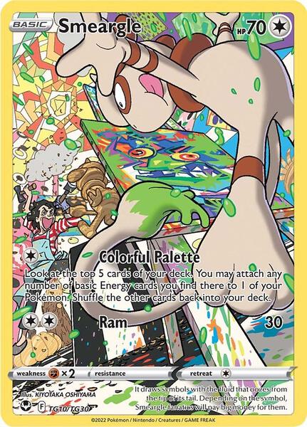 Smeargle - SWSH12 Silver Tempest Trainer Gallery - Holofoil - Near Mint (NM)