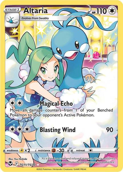 Altaria - SWSH12 Silver Tempest Trainer Gallery - Holofoil - Near Mint (NM)