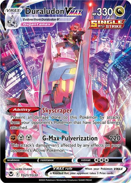 Duraludon VMAX - SWSH12 Silver Tempest Trainer Gallery - Holofoil - Near Mint (NM)