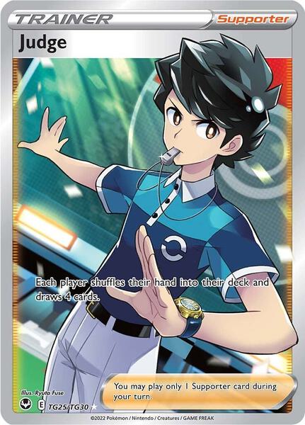 Judge - SWSH12 Silver Tempest Trainer Gallery - Holofoil - Near Mint (NM)