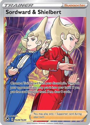 Sordward & Shielbert - SWSH12 Silver Tempest Trainer Gallery - Holofoil - Near Mint (NM)