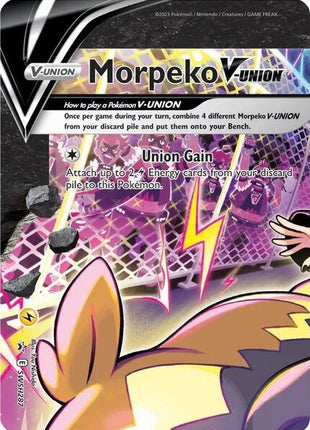 Morpeko V-Union - SWSH287 - SWSH Sword and Shield Promo Cards - Holofoil - Near Mint (NM)