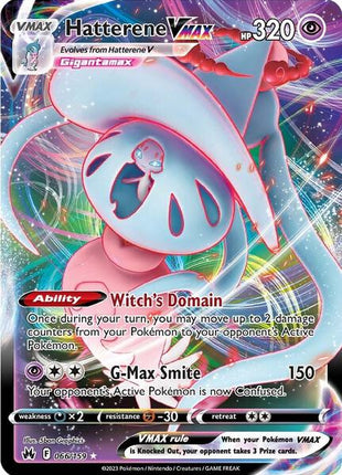Hatterene VMAX - Crown Zenith - Holofoil - Near Mint (NM)