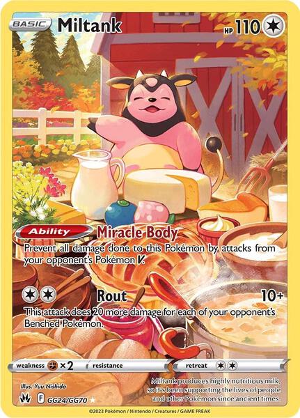 Miltank - Crown Zenith Galarian Gallery - Holofoil - Near Mint (NM)