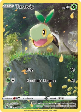 Turtwig - Crown Zenith Galarian Gallery - Holofoil - Near Mint (NM)