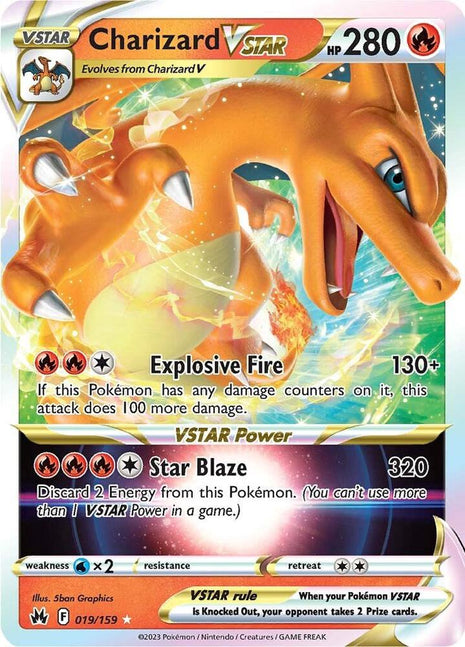 Charizard VSTAR - Crown Zenith - Holofoil - Near Mint (NM)