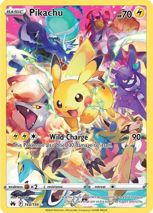 Pikachu (Secret) - Crown Zenith - Holofoil - Near Mint (NM)