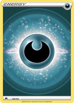 Darkness Energy (Texture Full Art) - SWSH Crown Zenith - Holofoil - Near Mint (NM)