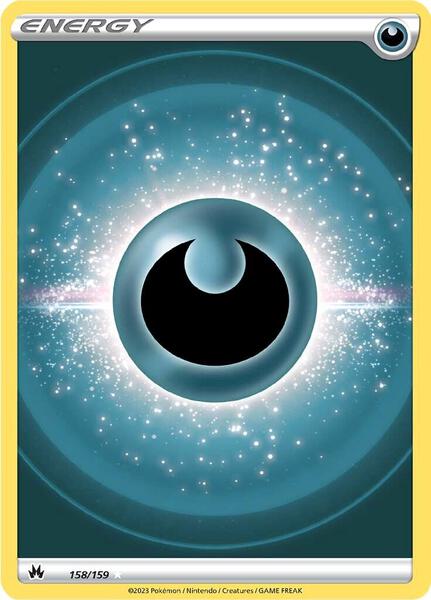 Darkness Energy (Texture Full Art) - SWSH Crown Zenith - Holofoil - Near Mint (NM)