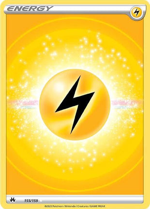 Lightning Energy (Texture Full Art) - Crown Zenith - Holofoil - Near Mint (NM)