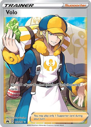 Volo (Full Art) - Crown Zenith - Holofoil - Near Mint (NM)