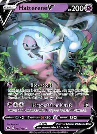 Hatterene V - Crown Zenith - Holofoil - Near Mint (NM)