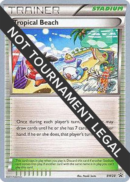 Tropical Beach - 2011 (Ross Cawthon) - World Championship Decks - Moderately Played (MP)