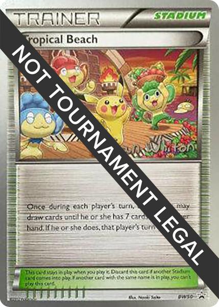 Tropical Beach - 2013 (Ian Whiton) - World Championship Decks - Lightly Played (LP)