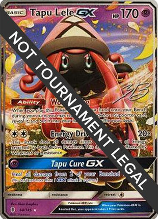 Tapu Lele GX - 2017 (Zachary Bokhari) - World Championship Decks - Near Mint (NM)
