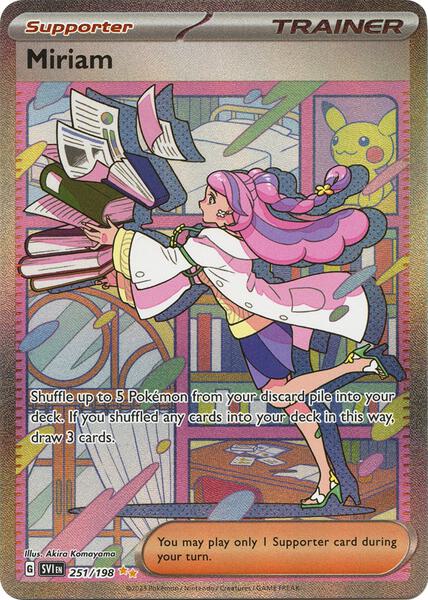 Miriam - 251/198 - SV01 Scarlet and Violet Base Set - Holofoil - Near Mint (NM)