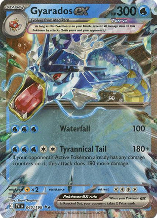Gyarados ex - 045/198 - SV01 Scarlet and Violet Base Set - Holofoil - Near Mint (NM)