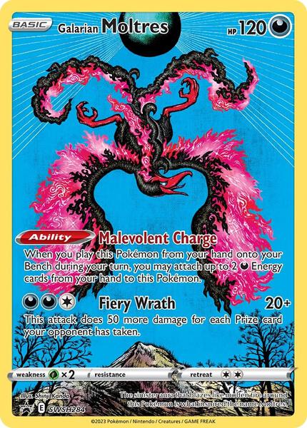 Galarian Moltres - SWSH284 - SWSH Sword and Shield Promo Cards - Holofoil - Near Mint (NM)