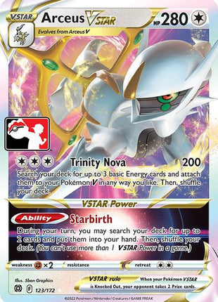 Arceus VSTAR - Prize Pack Series Cards - Holofoil - Near Mint (NM)