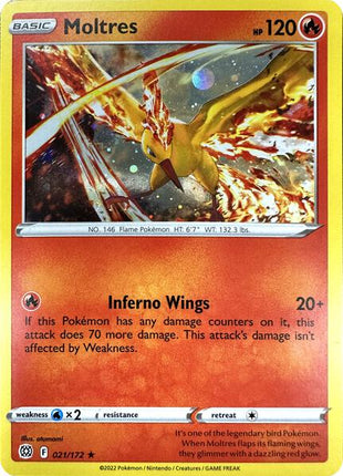 Moltres (Cosmos Holo) - Miscellaneous Cards and Products - Holofoil - Near Mint (NM)