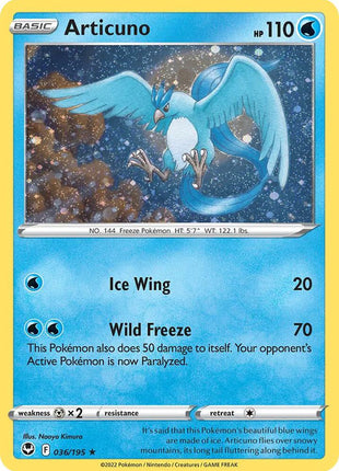 Articuno (Cosmos Holo) - Miscellaneous Cards and Products - Holofoil - Near Mint (NM)