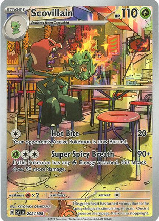 Scovillain - 202/198 - SV01 Scarlet and Violet Base Set - Holofoil - Near Mint (NM)