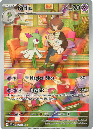 Kirlia - 212/198 - SV01 Scarlet and Violet Base Set - Holofoil - Near Mint (NM)