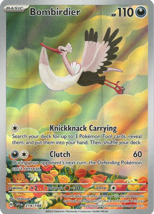 Bombirdier - 219/198 - SV01 Scarlet and Violet Base Set - Holofoil - Near Mint (NM)